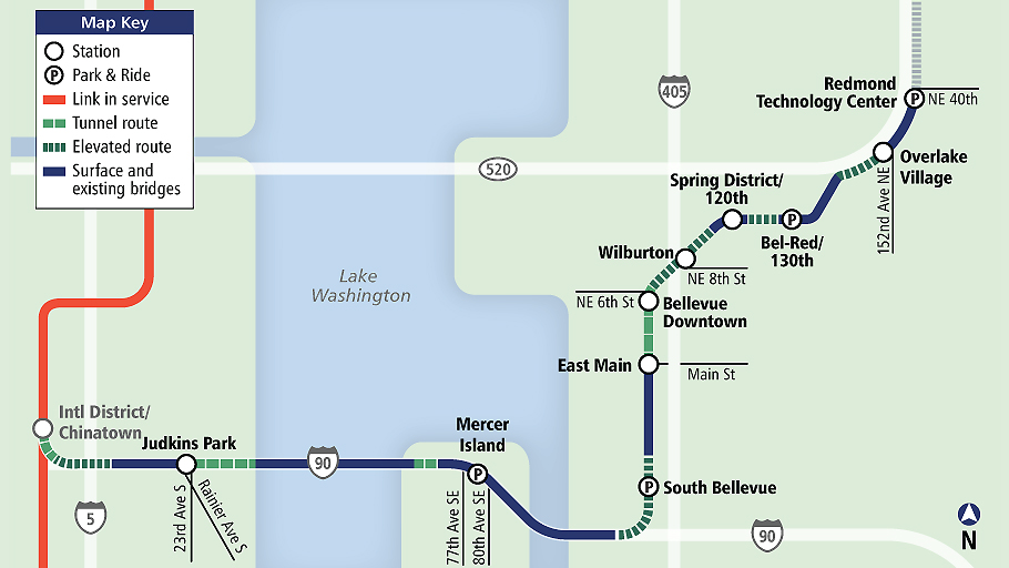 Getting dirty under downtown Bellevue for East Link light rail | Sound